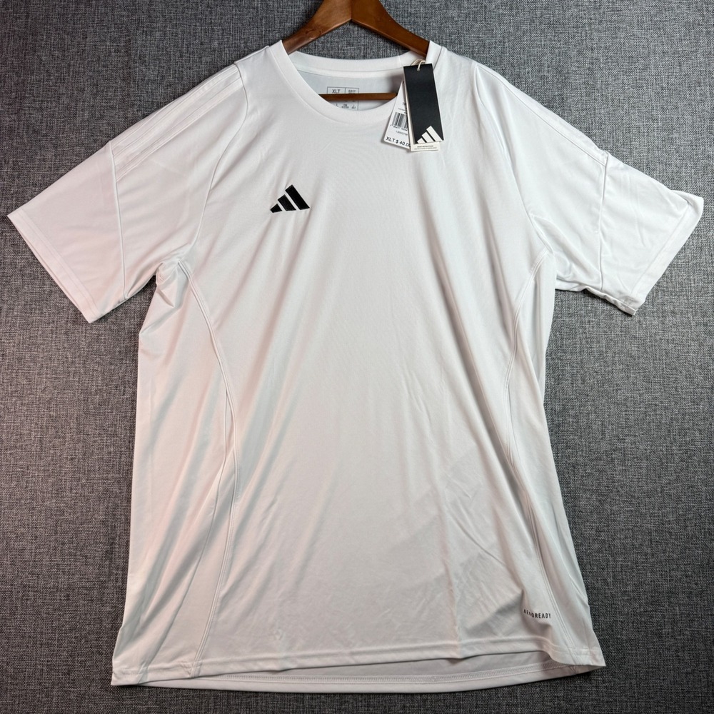 Mens Adidas Tiro 24 Jersey XLT White‎ Slim Fit Soccer Shirt - NWT
